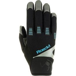 Roeckl Guante Mangfall Longfinger Negro-turquesa