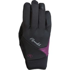 Roeckl Guantes Wolga Ladies Negro-berry