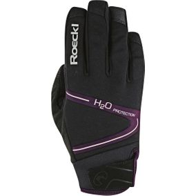 Roeckl Guantes Rhone Waterproof Negro Berry