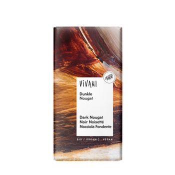 Chocolate Negro Con Praline De Avellanas Bio 100g Vivani