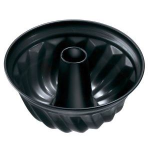 Molde Bundt 22cm.zenker Acero Antiadherente - Color Negro.