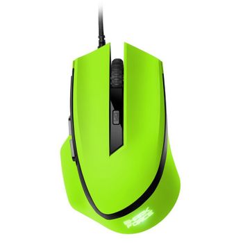 Sharkoon Ratón Óptico Usb Shark Force 1600dpi / Mano Derecha / Verde