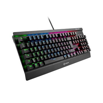 Sharkoon Teclado Gaming Mech Sgk3 Blue - Negro