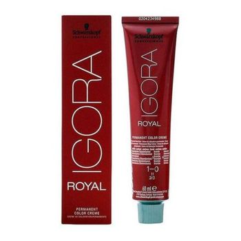 Tinte Permanente Igora Royal Schwarzkopf 1-0 (60 Ml)