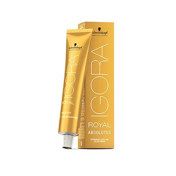 Tinte Permanente Antiedad Igora Royal Absolutes Schwarzkopf 7-70 (60 Ml)