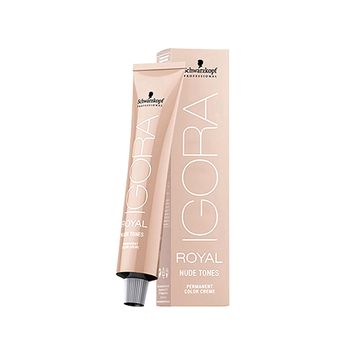 Tinte Permanente Igora Royal Nudes Schwarzkopf 8-46 (60 Ml)