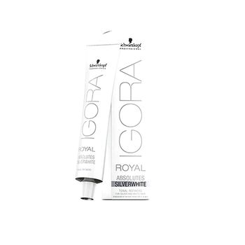 Tinte Permanente Igora Royal Absolutes Schwarzkopf Plata (60 Ml)