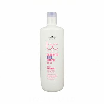 Champú Schwarzkopf  Bonacure Color Freeze Silver (1000 Ml)