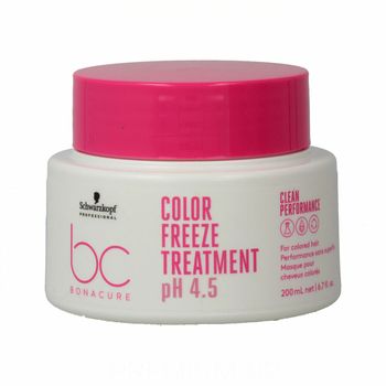 Mascarilla Para Cabello Teñido Schwarzkopf Bonacure Color Freeze (200 Ml) Ph 4.5