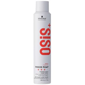 Schwarzkopf Osis Freeze Pump Spray Fijación Fuerte Sin Gas 200 Ml