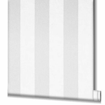 Papel De Pared Topchic Stripes Gris Claro Y Blanco Noordwand