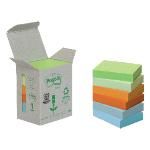 Post-it Torre Notas Adhesivas 6 Blocs 100h Colores Pastel Surtidos 38x51mm Reciclado...