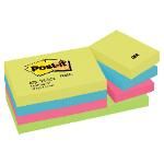 Post-it Notas Adhesivas Gama Energia Pack 12 Blocs 100h Colores Surtidos 38x51mm Ft51...