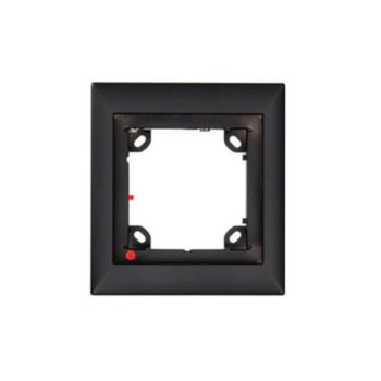 Mobotix Single Frame, Black  (p/n:mx-opt-frame-1-ext-bl)