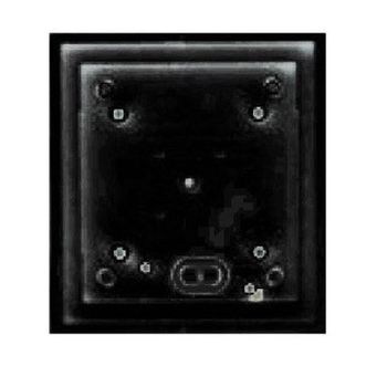 Mobotix Single On-wall-housing, Black  (p/n:mx-opt-box-1-ext-on-bl)