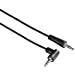 Cable Audio Hama Jack 3,5macho-jack 3 ,5macho 0,5m 90º 122311