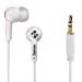 Auriculares Boton Hama Cable Blanco 00184004