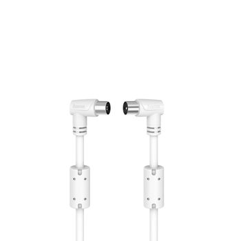 Inofix Canaleta para cables adhesiva con tapa bisagra (L x An x Al: 200 x  1,6 x 1 cm, Blanco)