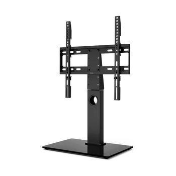 SOPORTE PIE TV DE MESA PARA TV DE 23 A 43 PULGADAS GIRATORIO Y ALTURA  AJUSTABLE SUPERIOR SUPSTV019