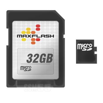 Tarjeta De Memoria Micro-sd 32gb Clase 4 + Adaptador Sd – Maxflash