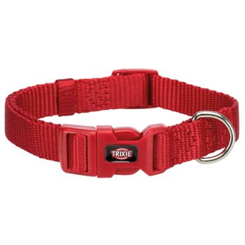 Trixie Collar New Premium, S-m, 25-40 Cm/15 Mm, Rojo