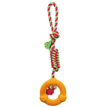 Trixie Cuerda De Juego Con Anillo Ø12 Cm, 41 Cm