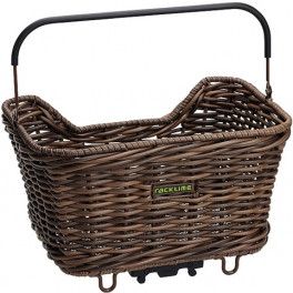 Tubus Cesto Racktime Baskit Willow Adaptador Snapit Incluido 43x31x24 Marron 20 L