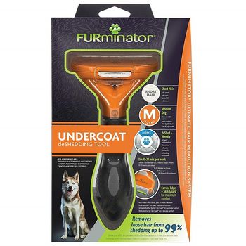 Cepillo Para Perros Furminator Perros Pelo Corto - Perro Mediano (9 A 23 Kg)