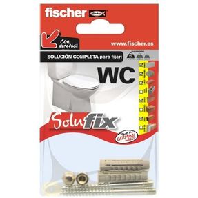 Taco Fijacion Torn.+tuerca Wc Nylon Fischer