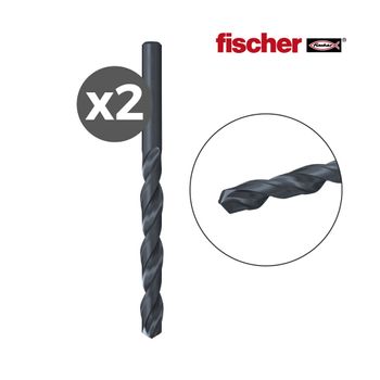 Pack 2 Brocas Metal Hss-r Din338 2,0x24/49 / 2k Fischer - Neoferr..