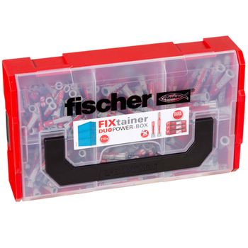 Fischer Set De Tacos De Pared Fixtainer Duopower Corto/largo 210 Pzas Fischer