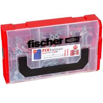 Fischer Tacos De Pared Y Tornillos Fixtainer Duopower/duotec 200 Pzas Fischer