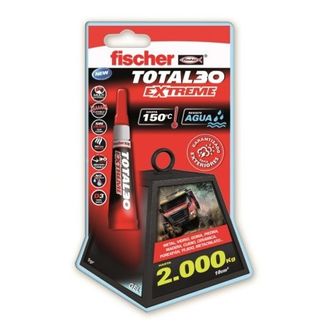 Adhesivo Instantaneo Flexible Gel Universal 5 Gr Total 30 Fischer