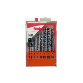 Brocas S Para Pared Estuche Numero 2 (juego De 3 A 10mm) Fischer