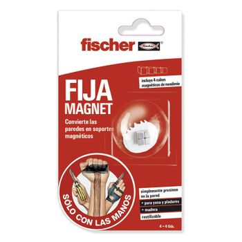 Fija Objetos Magnetico 4 Uds. Fischer