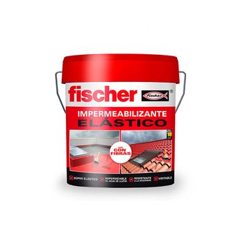 Impermeabilizante 1l Blanco Con Fibras Fischer - Neoferr*