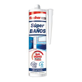 Pattex 1994664 Sano No Más Moho, antimoho e Impermeable, Blanca Duradera  para Cocina y baño