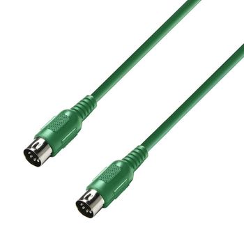 Adam Hall Cable Midi 0,75m Verde