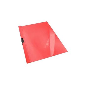 Esselte Dossier Presentacion Clip-files Pvc A4 Pinza Metalica Vivida Rojo -25ud-