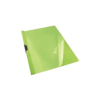 Esselte Dossier Presentacion Clip-files Pvc A4 Pinza Metalica Vivida Verde -25ud-