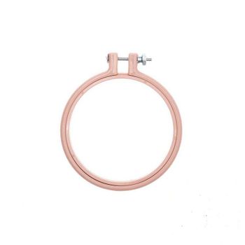 Anillo De Bordado - Rosa - Ø 10,1 Cm