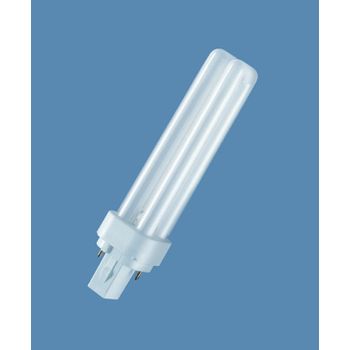 Lampara Bajo Consumo Fluorescencia 2 Pins Downlinght G24 26w 4000k Dulux Osram