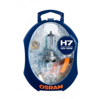 Oclkmh7 - H7 Estuche Fusibles Y Lámparas Repuesto Osram Kit 12v.