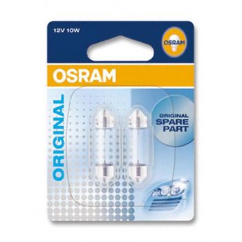 Set De 10 Und. O6411 - Osram Orginal 6411 Sv8,5-8 12v 10w.