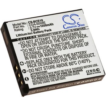 Batería Para Leica C-lux3, 3,6v, 1050mah/3,8wh, Li-ion, Recargable