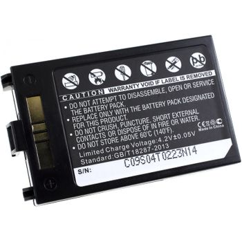 Batería Para Escáner Modelo Mc70, 3,7v, 1800mah/6,7wh, Li-ion, Recargable