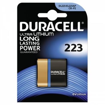 Pila Fotgráfica Duracell M3 Modelo Crp2 1er Blister, 6v, Lithium