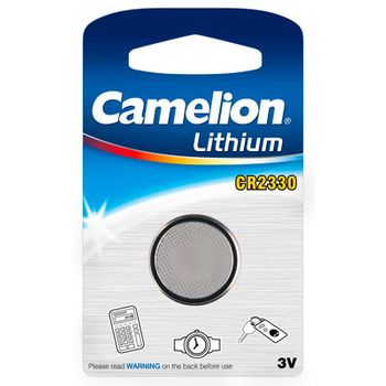 Pila De Botón De Litio Camelion Cr2330 1er Blister, 3,0v, Lithium