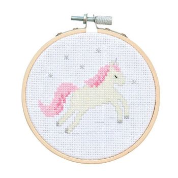 Kit De Bordado De Punto De Cruz - Unicornio