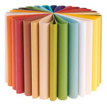 30 Hojas De Papel A4 180 G - Color Tierra